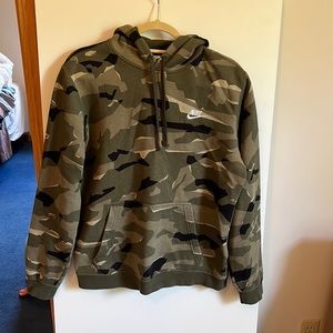 Mens Nike Camo Hoodie